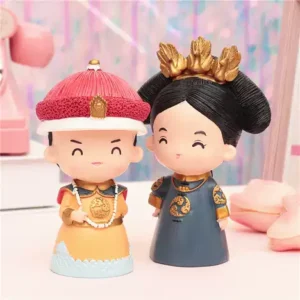 宮廷皇上皇后擺件